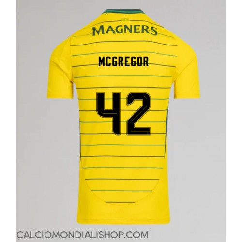 Maglie da calcio Celtic Callum McGregor #42 Seconda Maglia 2024-25 Manica Corta